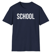 Load image into Gallery viewer, SS T-Shirt, School - Multi Colors
