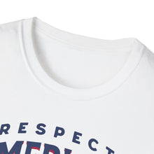 Load image into Gallery viewer, SS T-Shirt, Respect American Culture
