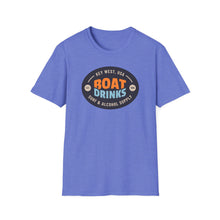 Load image into Gallery viewer, SS T-Shirt, Boat Drinks - Multi Colors
