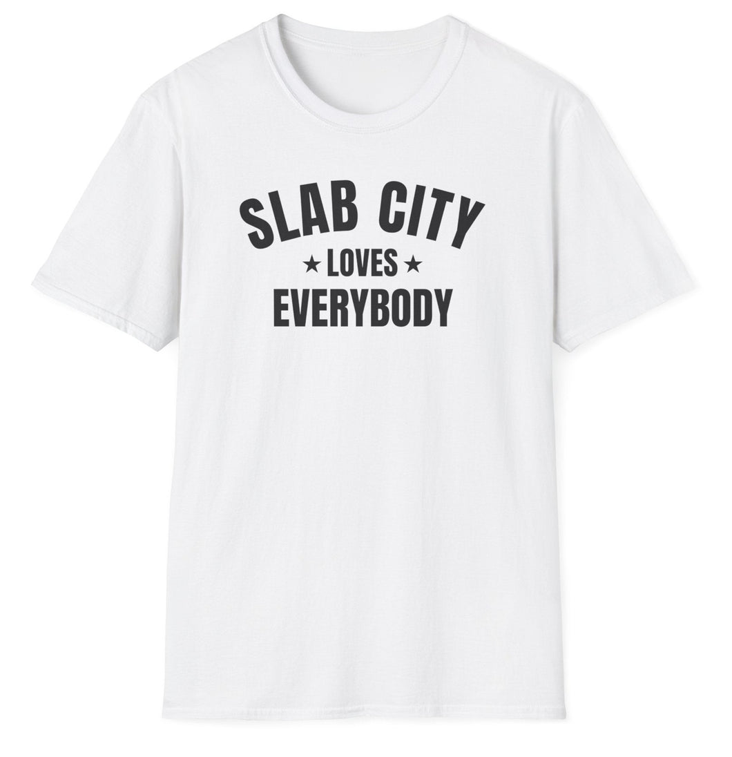 SS T-Shirt, CA Slab City - White