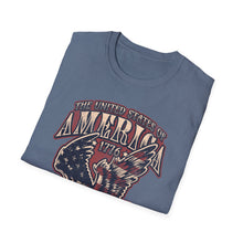 Load image into Gallery viewer, SS T-Shirt, American Eagle Lined - Multi Colors
