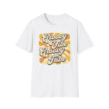 Load image into Gallery viewer, SS T-Shirt, Groovy Vibe Groovy Tribe - Multi Colors
