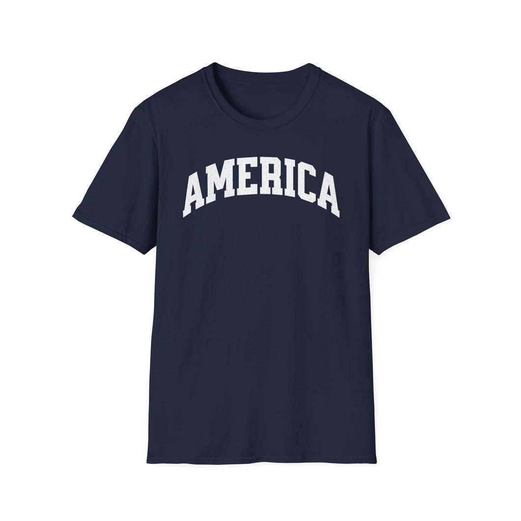 SS T-Shirt, America - Multi Colors