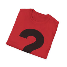 Load image into Gallery viewer, SS T-Shirt, Question Mark Black - Multi Colors
