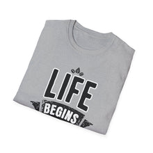 Load image into Gallery viewer, SS T-Shirt, Life Begins in Knoxville - Multi Colors
