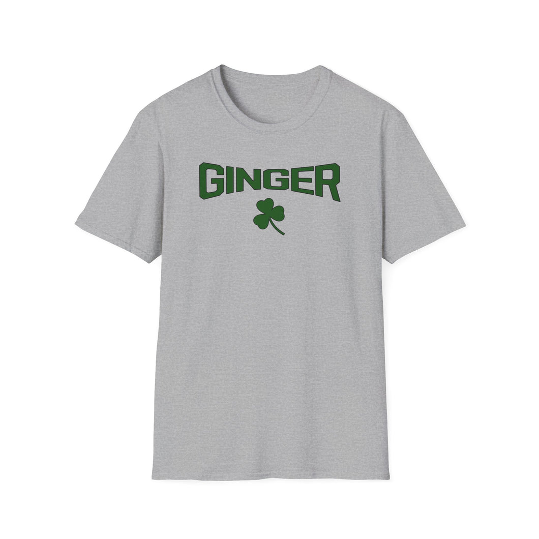 SS T-Shirt, Ginger Shamrock - Multi Colors