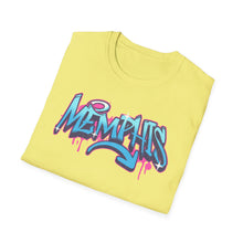 Load image into Gallery viewer, SS T-Shirt, Memphis Savage Script - Multi Colors
