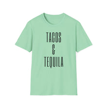 Load image into Gallery viewer, SS T-Shirt, Tacos &amp; Tequila - Multi Colors
