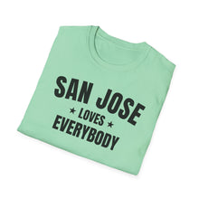 Load image into Gallery viewer, SS T-Shirt, CA San Jose White - Multi Colors
