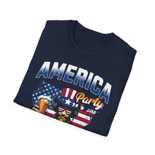 Load image into Gallery viewer, T-Shirt, America&#39;s Party - Multi Colors
