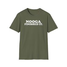 Load image into Gallery viewer, SS T-Shirt, Nooga Finished It. - Multi Colors
