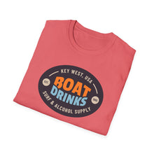 Load image into Gallery viewer, SS T-Shirt, Boat Drinks - Multi Colors
