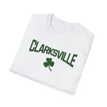 Load image into Gallery viewer, SS T-Shirt, Clarksville Shamrock - Multi Colors
