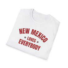 Load image into Gallery viewer, SS T-Shirt, NM New Mexico - Brown Stars
