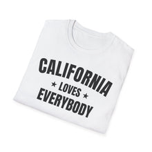 Load image into Gallery viewer, SS T-Shirt, CA California Basic - Multi Colors
