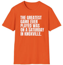 Load image into Gallery viewer, SS T-Shirt, The Greatest Game Ever Was Played
