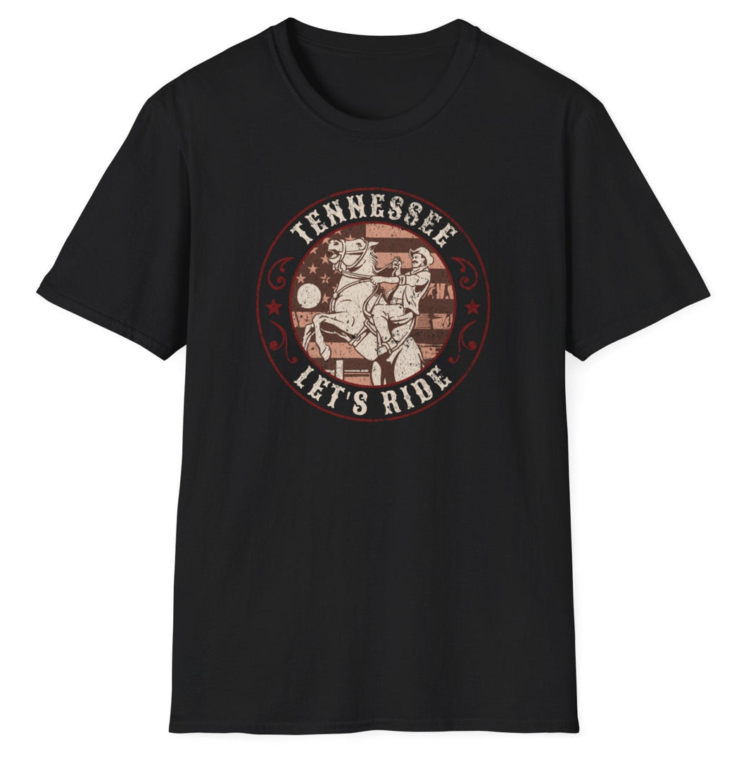 SS T-Shirt, Tennessee Let's Ride