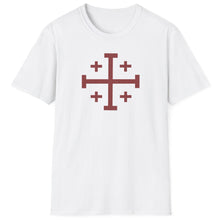 Load image into Gallery viewer, T-Shirt, Ancient Cross - Red
