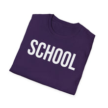 Load image into Gallery viewer, SS T-Shirt, School - Multi Colors
