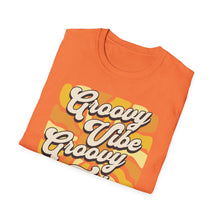 Load image into Gallery viewer, SS T-Shirt, Groovy Vibe Groovy Tribe - Multi Colors
