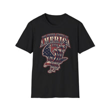 Load image into Gallery viewer, SS T-Shirt, American Eagle Lined - Multi Colors
