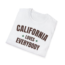 Load image into Gallery viewer, SS T-Shirt, CA California Brown - Multi Colors
