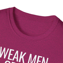 Load image into Gallery viewer, SS T-Shirt, Weak Men Create - Multi Colors
