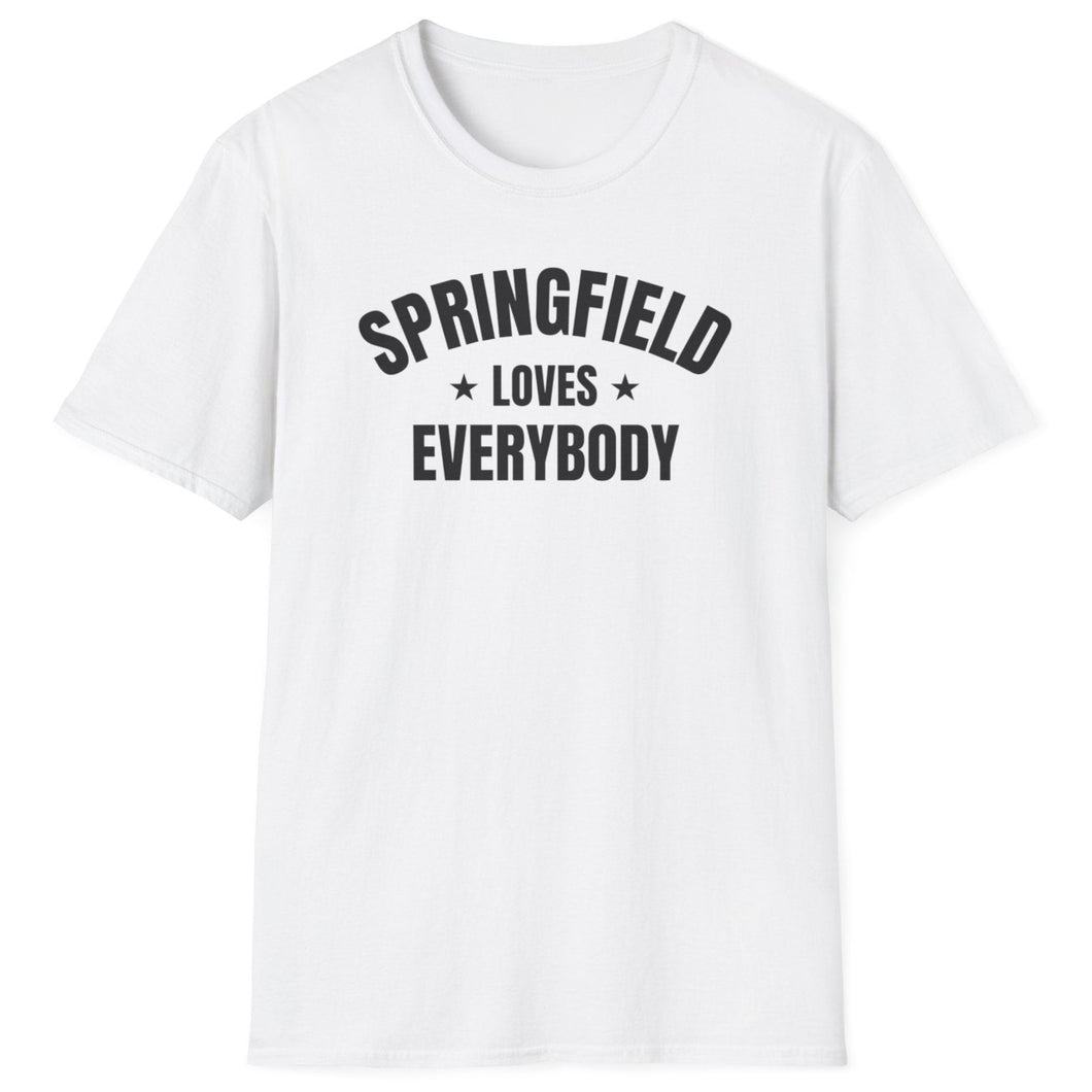 SS T-Shirt, IL Springfield - White