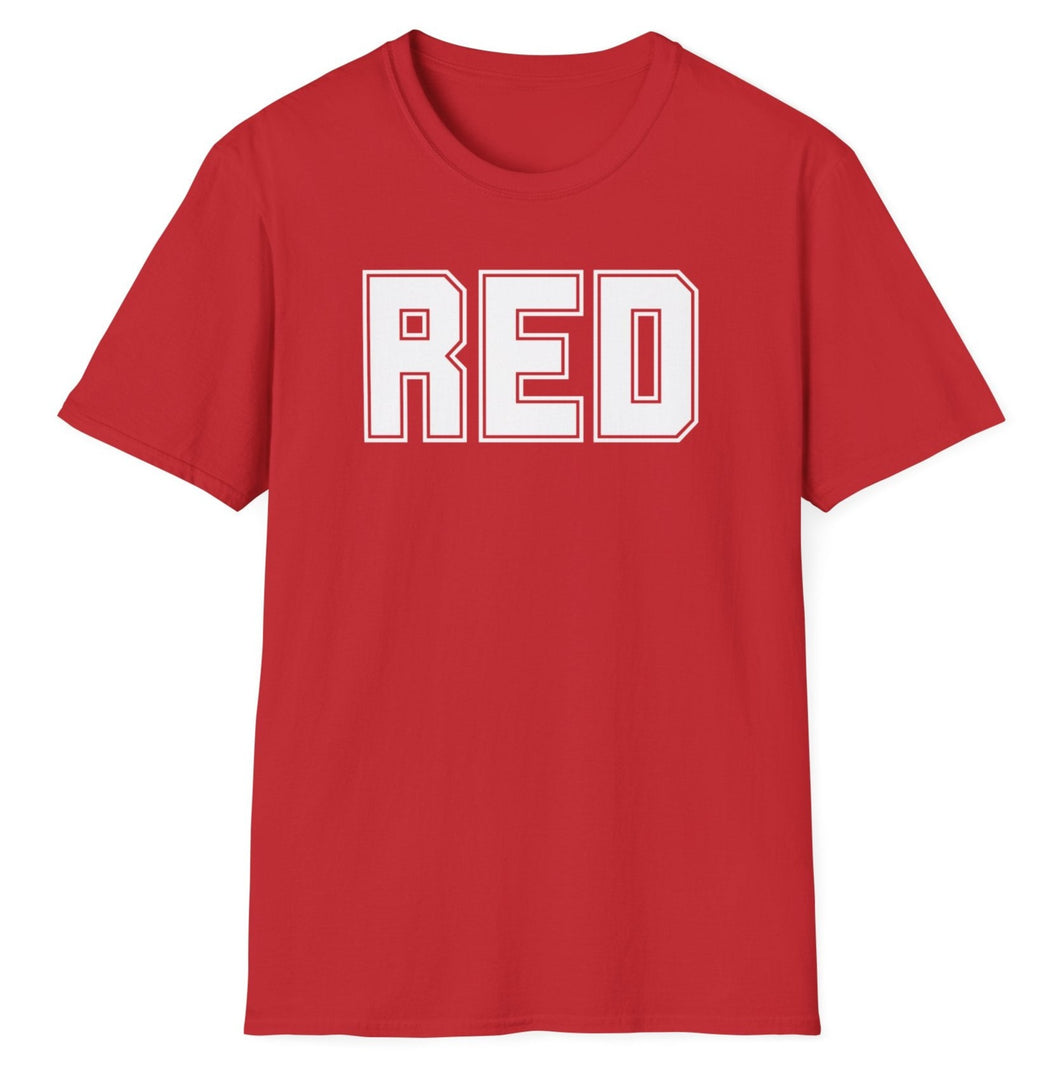 SS T-Shirt, Red Block