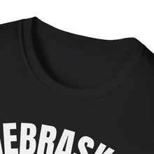 Load image into Gallery viewer, SS T-Shirt, NE Nebraska - Black Red
