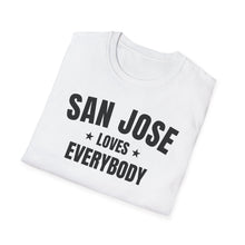 Load image into Gallery viewer, SS T-Shirt, CA San Jose White - Multi Colors
