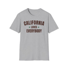 Load image into Gallery viewer, SS T-Shirt, CA California Brown - Multi Colors
