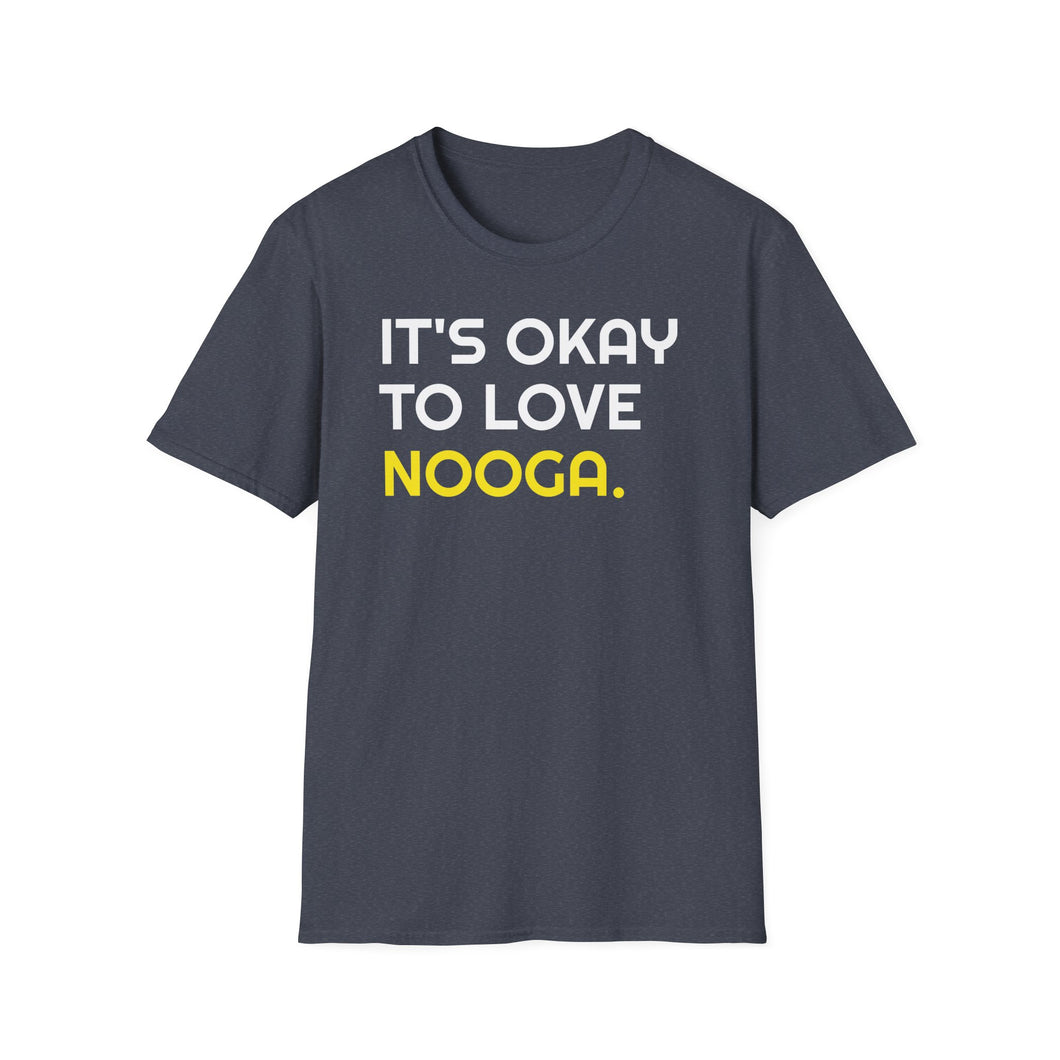 SS T-Shirt, It's Okay to Love Nooga - Multi Colors