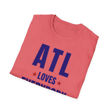 Load image into Gallery viewer, SS T-Shirt, GA ATL - Blue Caps - Multi Color
