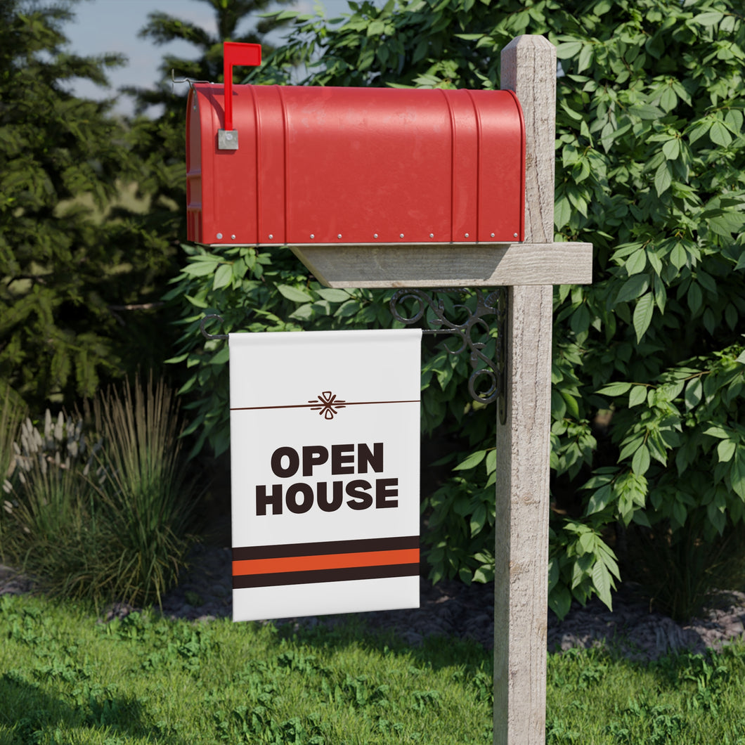 Yard Banner, Ohio - Brown & Orange