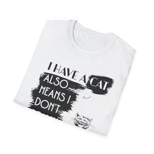 Load image into Gallery viewer, SS T-Shirt, I Have A Cat - Multi Colors
