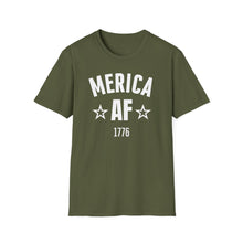 Load image into Gallery viewer, SS T-Shirt, Merica AF - Multi Colors
