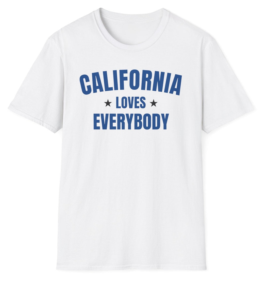 SS T-Shirt, CA California Blue - Multi Colors