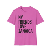 Load image into Gallery viewer, SS T-Shirt, My Friends Love Jamaica - Multi Colors
