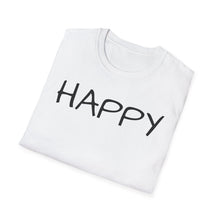 Load image into Gallery viewer, SS T-Shirt, Just Happy - Multi Colors
