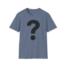 Load image into Gallery viewer, SS T-Shirt, Question Mark Black - Multi Colors
