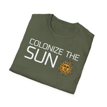 Load image into Gallery viewer, SS T-Shirt, Colonize the Sun - Multi Colors
