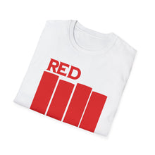 Load image into Gallery viewer, SS T-Shirt, Red Flag - White
