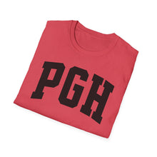 Load image into Gallery viewer, SS T-Shirt, Pittsburgh PGH Blocked - Multi Colors
