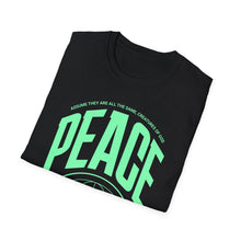 Load image into Gallery viewer, SS T-Shirt, Peace Globally - Multi Colors
