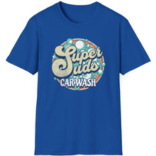 Load image into Gallery viewer, SS T-Shirt, Super Suds Car Wash - Multi Colors
