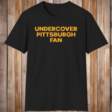 Load image into Gallery viewer, SS T-Shirt, Undercover Pittsburgh Fan
