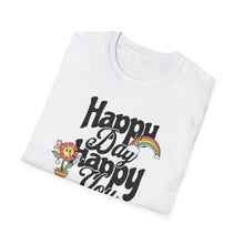 Load image into Gallery viewer, SS T-Shirt, Happy Day, Happy You - Multi Colors
