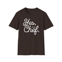 Load image into Gallery viewer, SS T-Shirt, Yes Chef - Multi Colors
