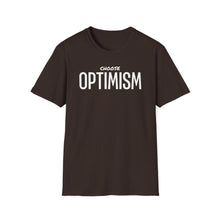 Load image into Gallery viewer, SS T-Shirt, Choose Optimism - Multi Colors
